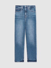Straight Compression Jeans Indigo Blue | Women