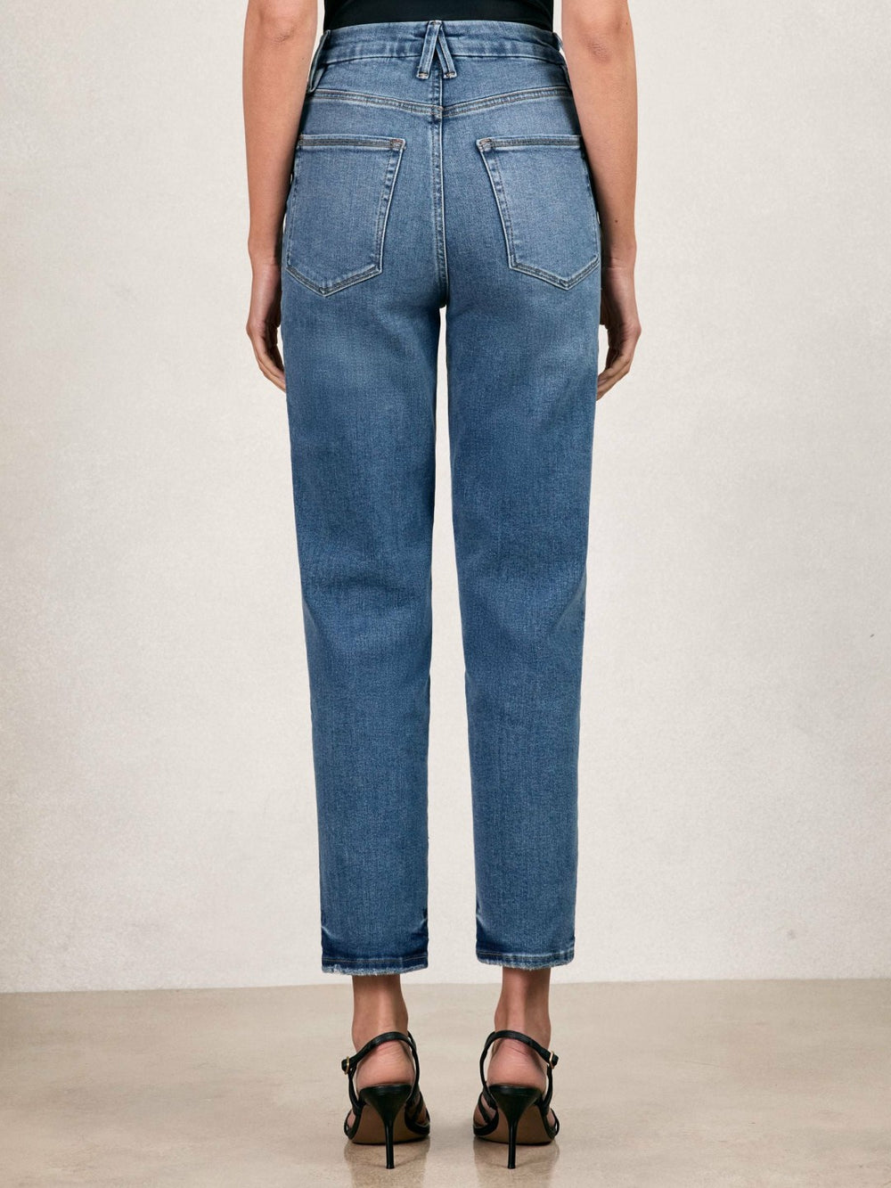 Straight Compression Jeans Indigo Blue | Women