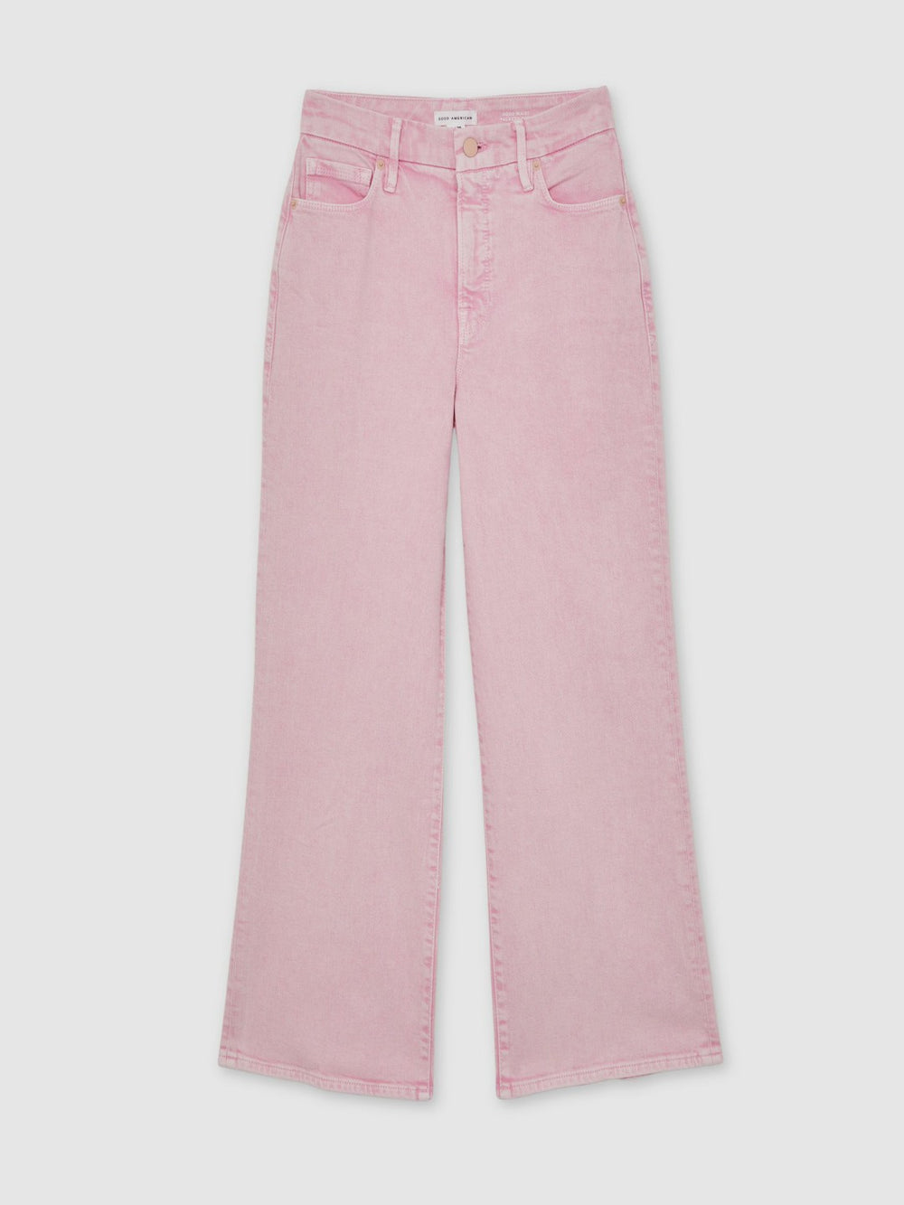 Cropped Palazzo Jeans Rose Pink | Women
