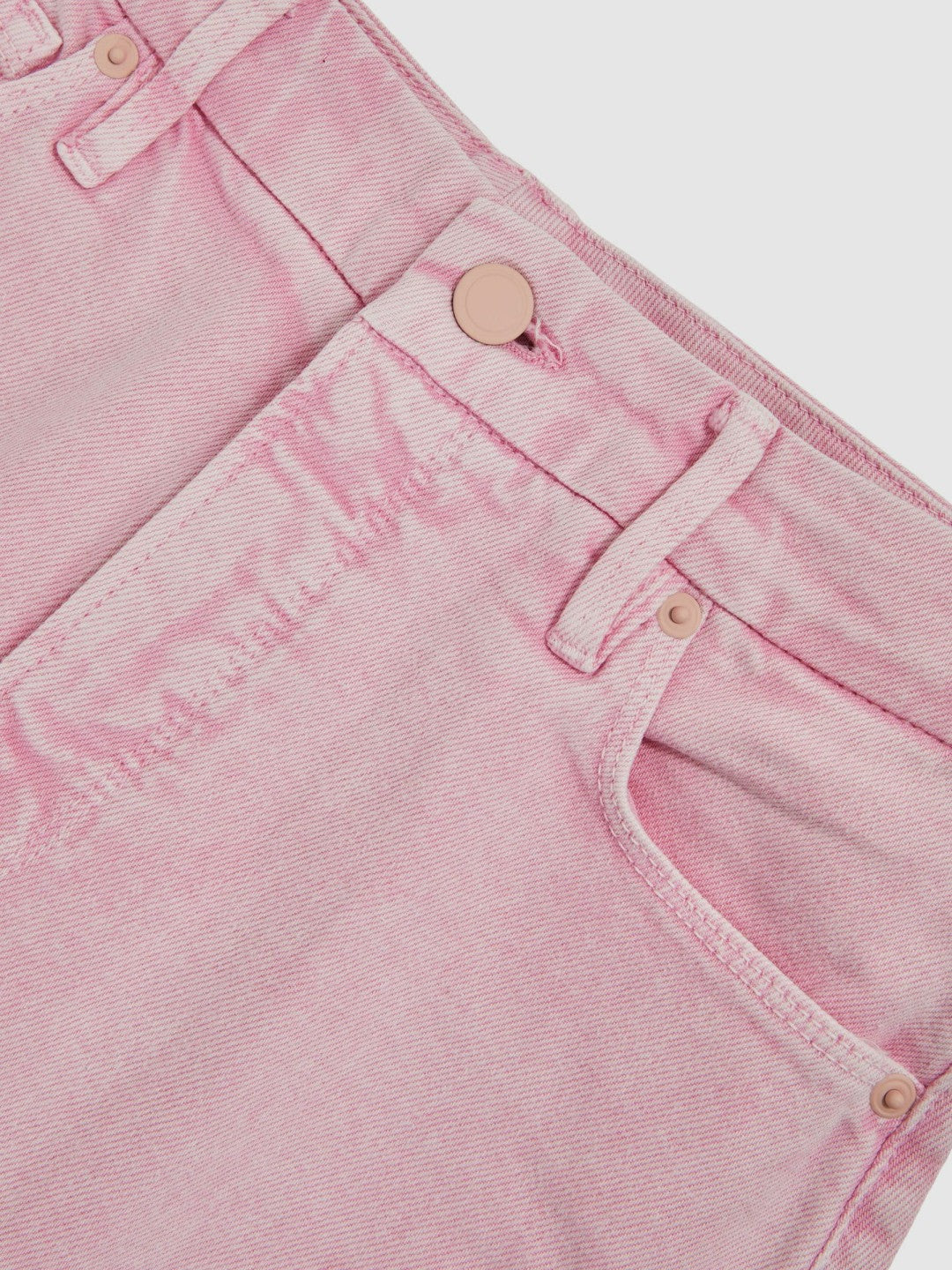 Cropped Palazzo Jeans Rose Pink | Women