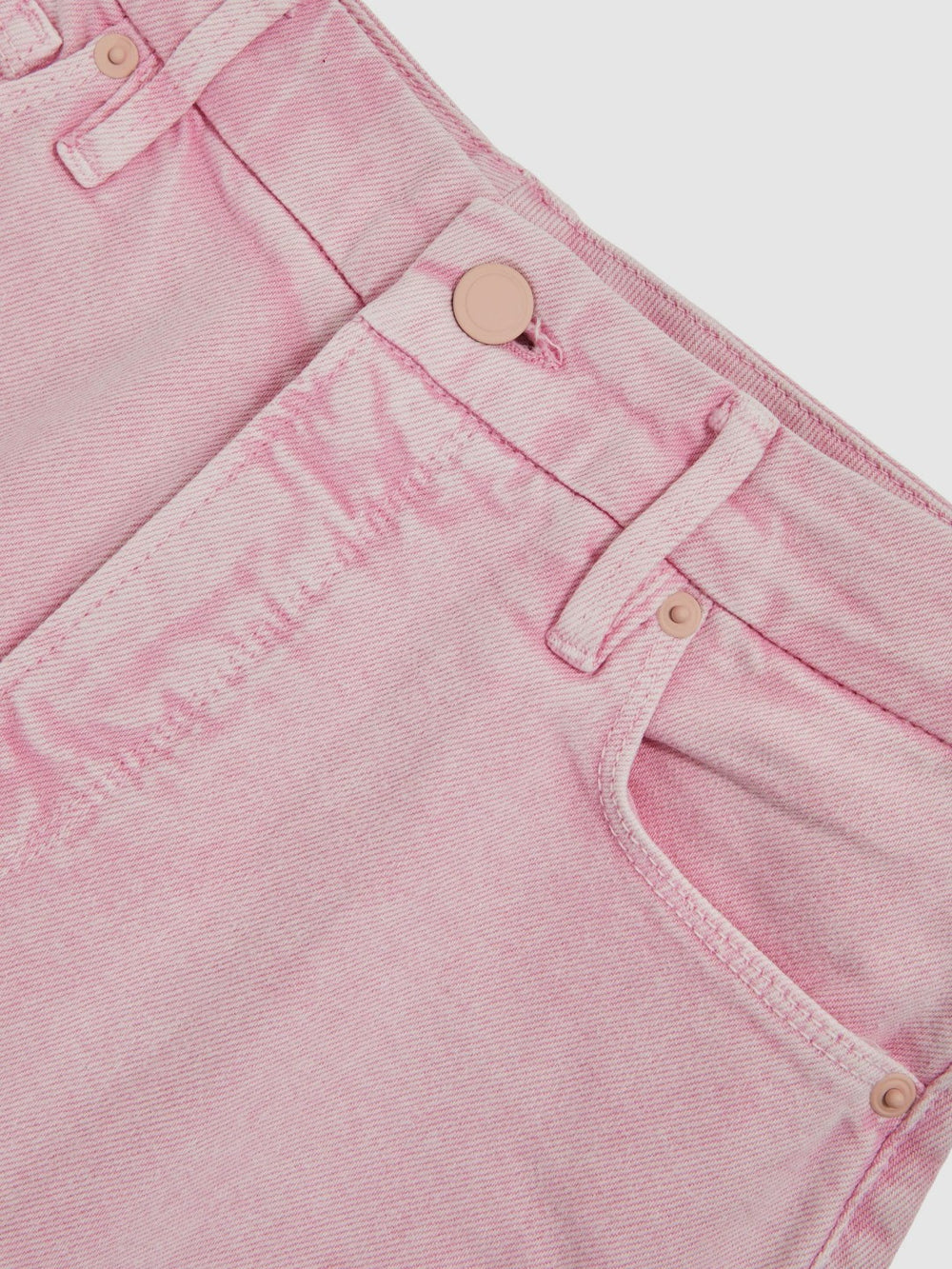 Cropped Palazzo Jeans Rose Pink | Women