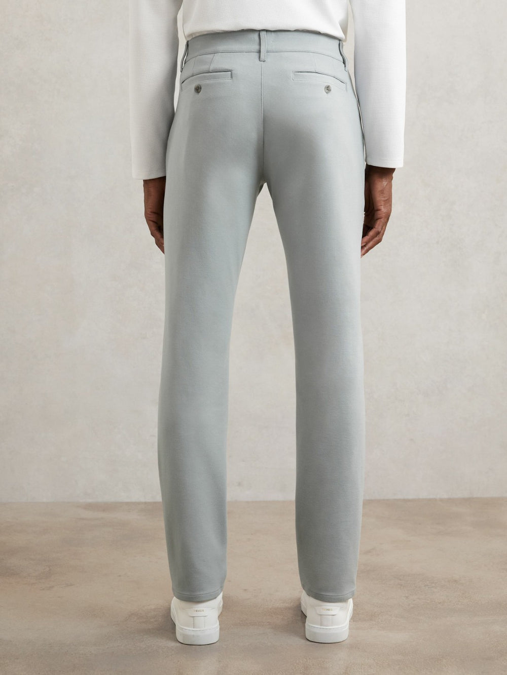 Paige Slim-Fit Stretch Trousers Moon Shadow Blue | Men