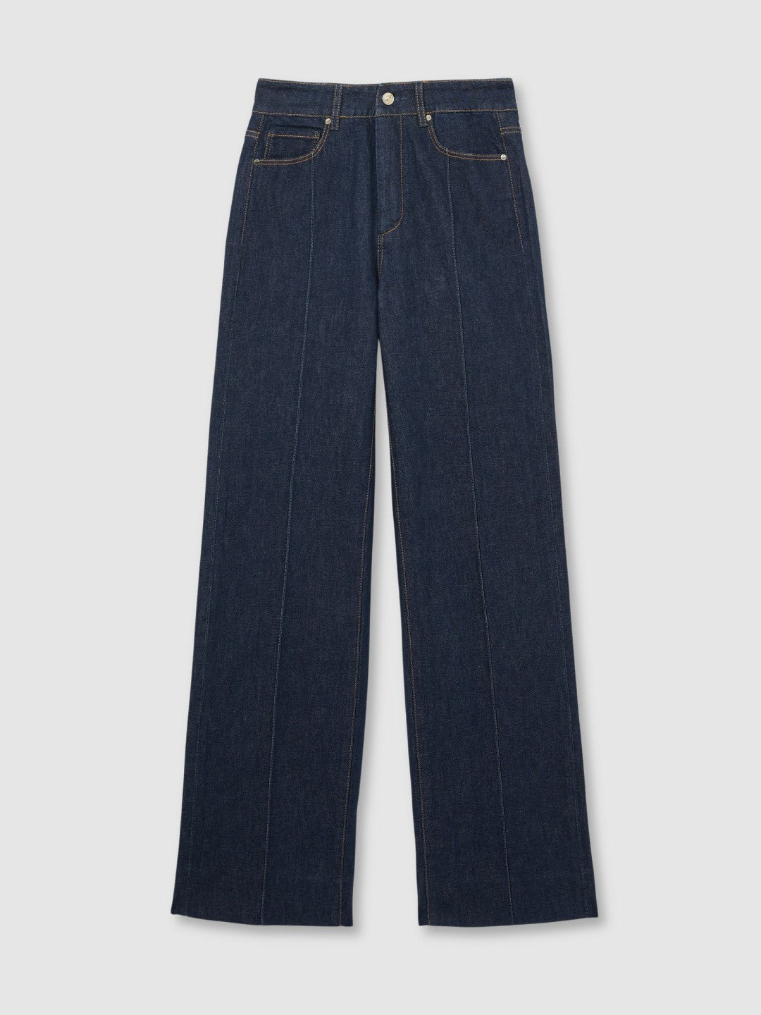Paige Wide Leg Pintuck Jeans Anais Blue | Women