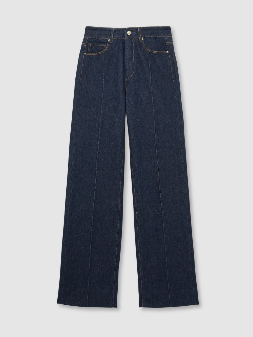 Paige Wide Leg Pintuck Jeans Anais Blue | Women