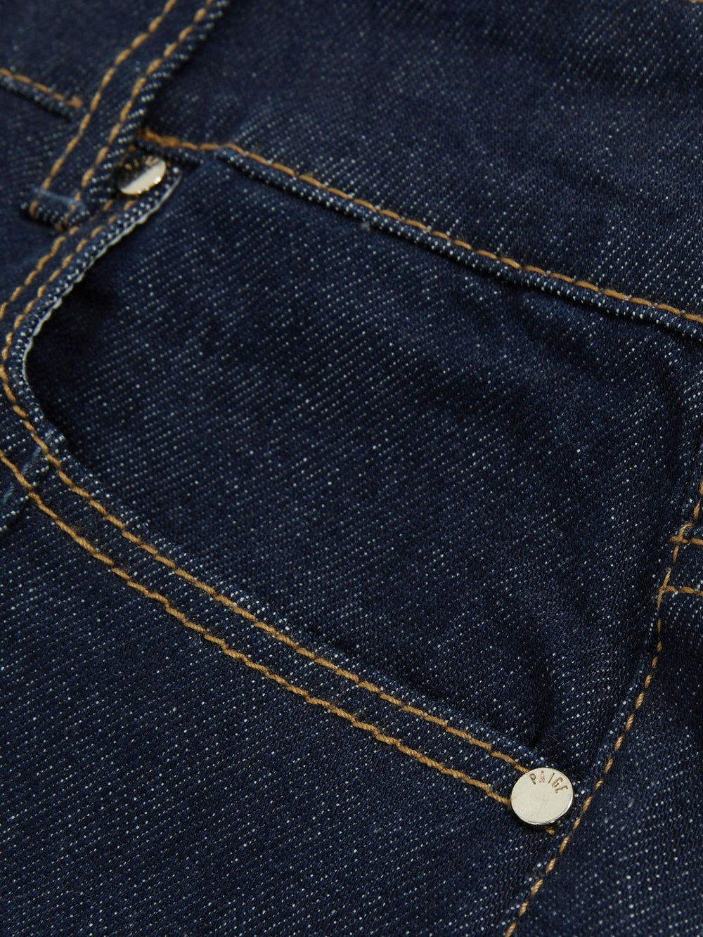 Paige Wide Leg Pintuck Jeans Anais Blue | Women