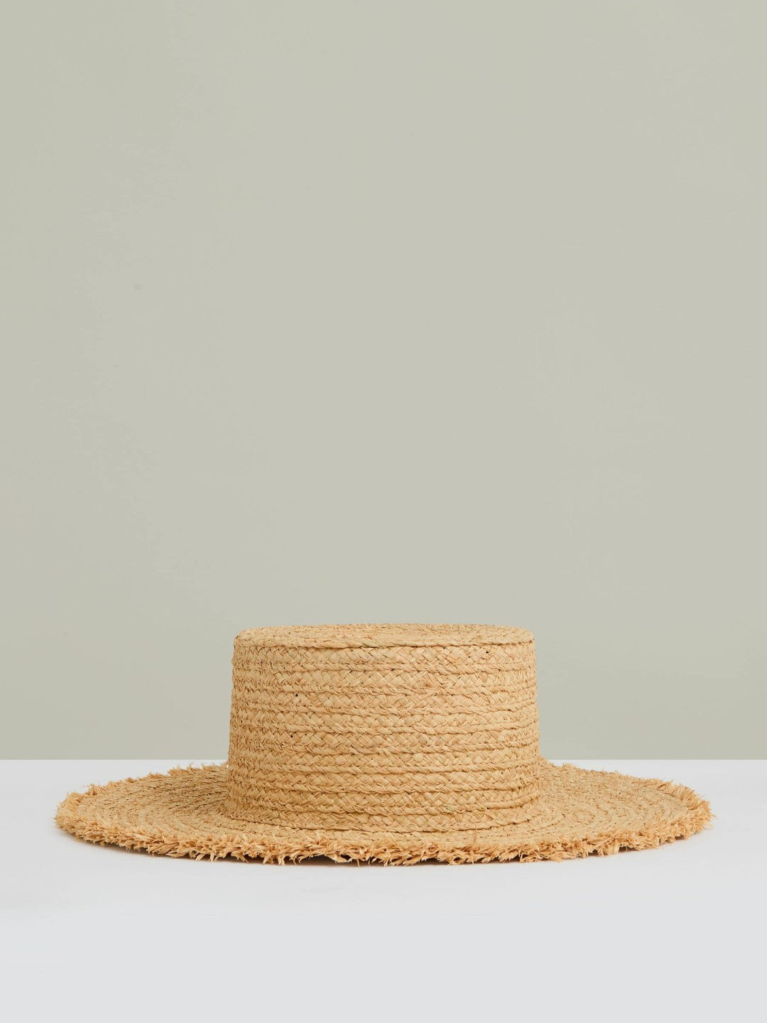 Straw Boater Hat Natural | Women