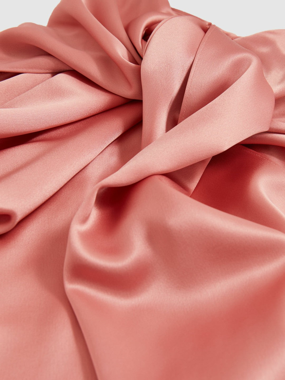 Satin Cape Maxi Dress Pink | Women