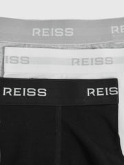 Stretch-Cotton Boxers 3 Pack White/Grey/Black | Children & Baby
