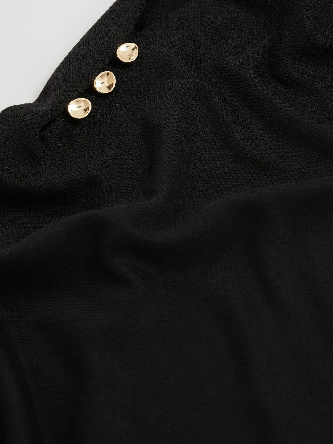 Acler Jersey Draped Midi Dress Black | Women