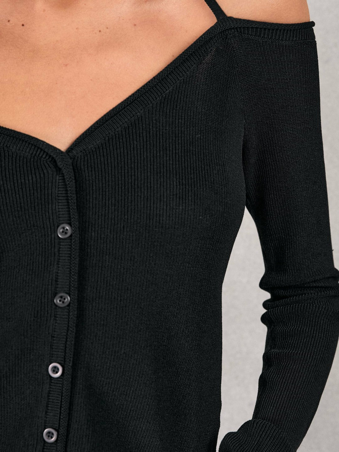 100% Cotton Jumper Black | Women