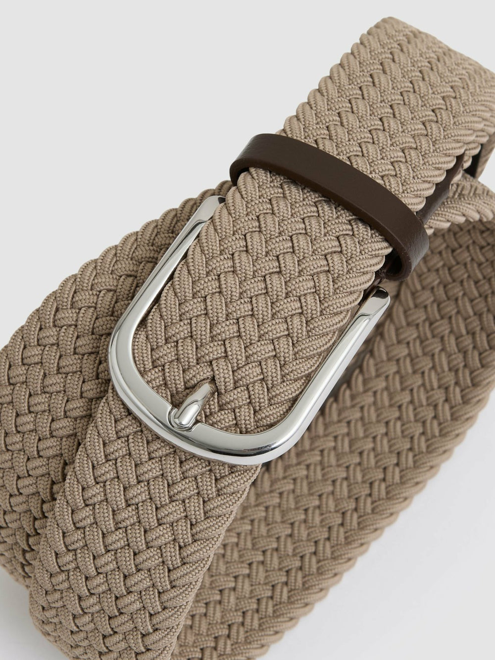 Basket Weave Belt Stone | Men