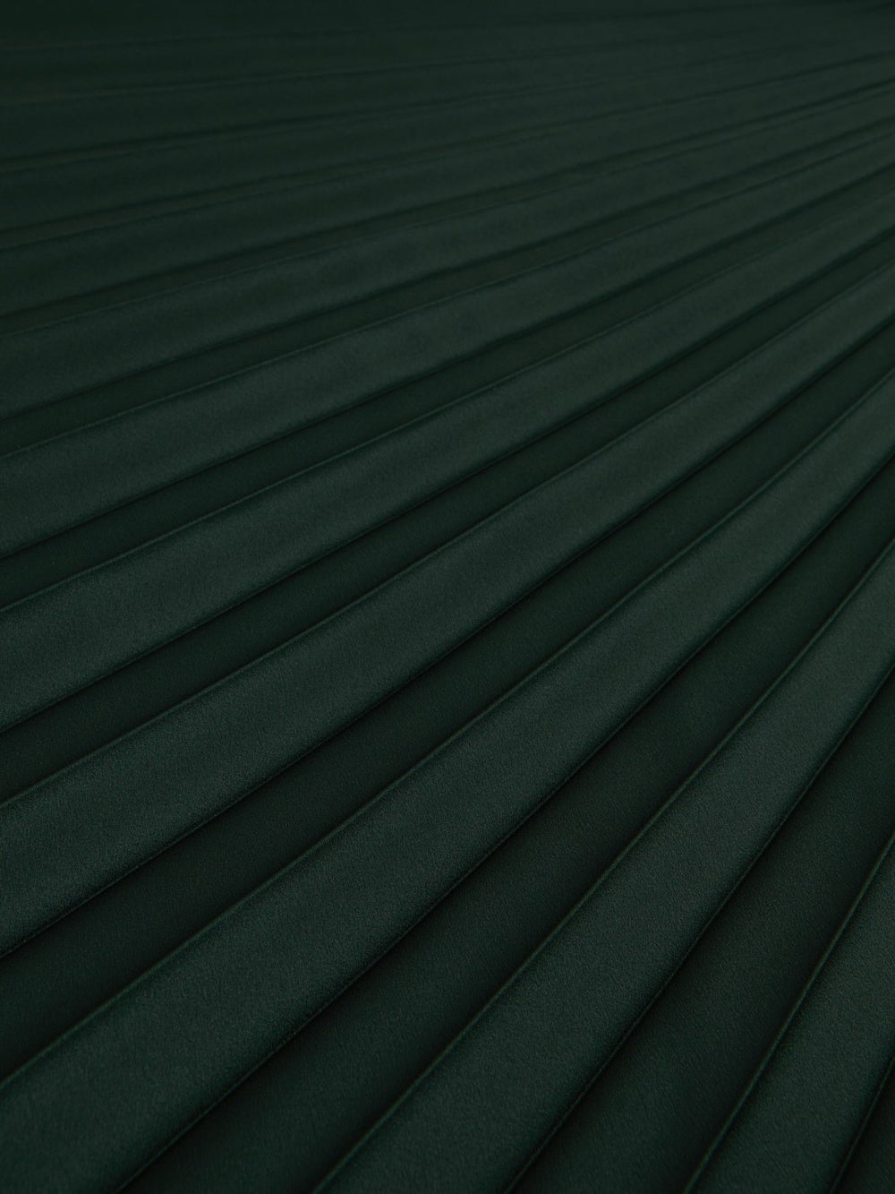 Pleated Midi Skirt Dark Green | Women