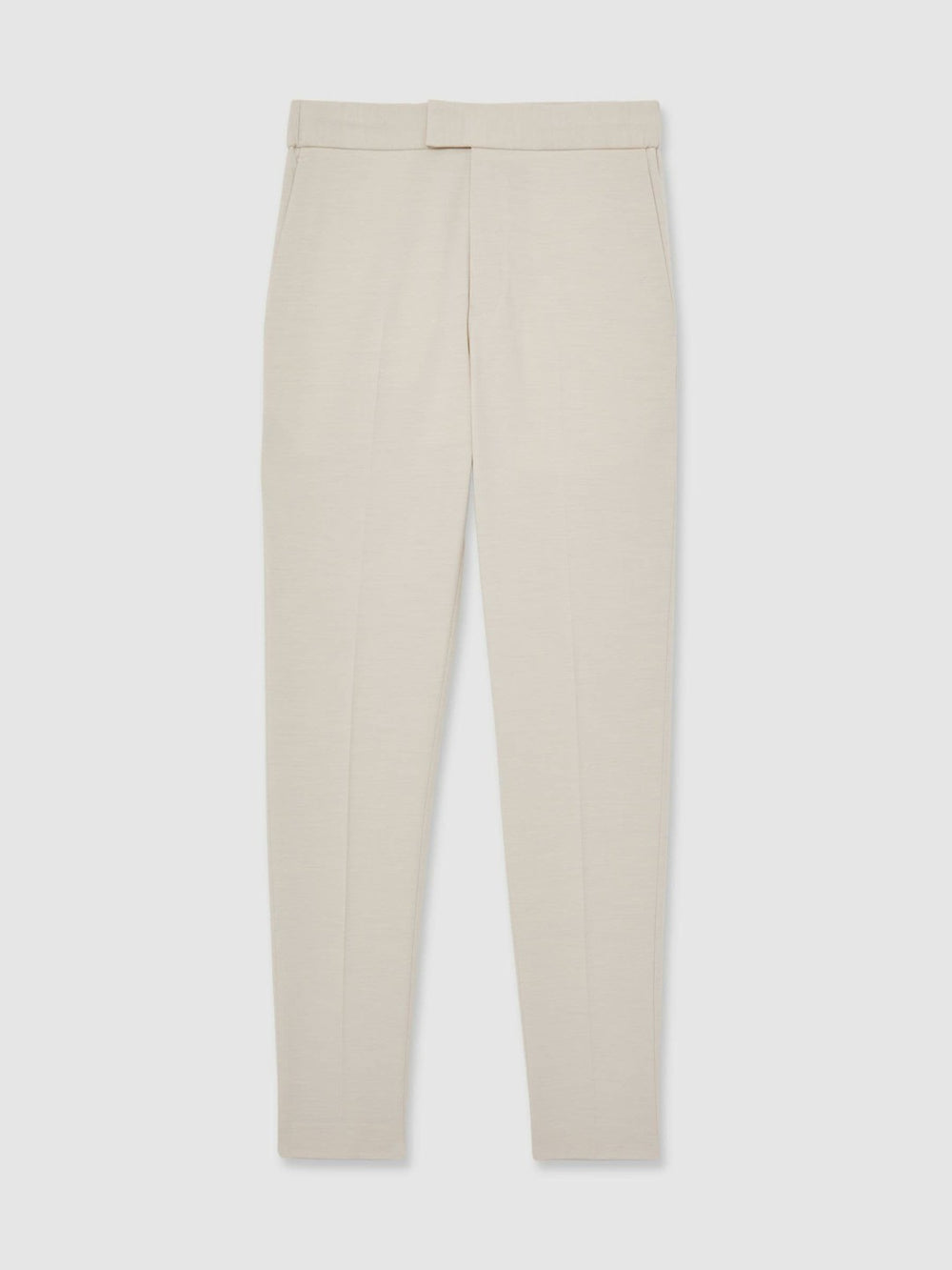 Slim-Fit Internal-Drawstring Trousers Stone | Men