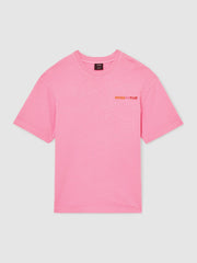 | Ché Cotton-Linen Sunset T-Shirt Pink | Men