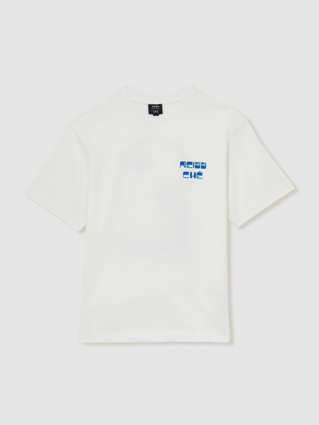 | Ché Cotton Palm-Print T-Shirt White | Men