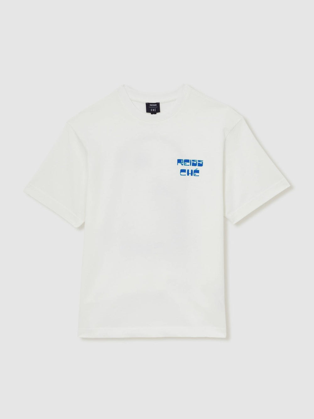 | Ché Cotton Palm-Print T-Shirt White | Men