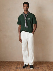 | Ché Cotton Palm-Tree T-Shirt Green | Men