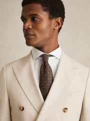 Slim Fit Cotton-Twill Two-Fold Shirt Slim-Fit White | Men