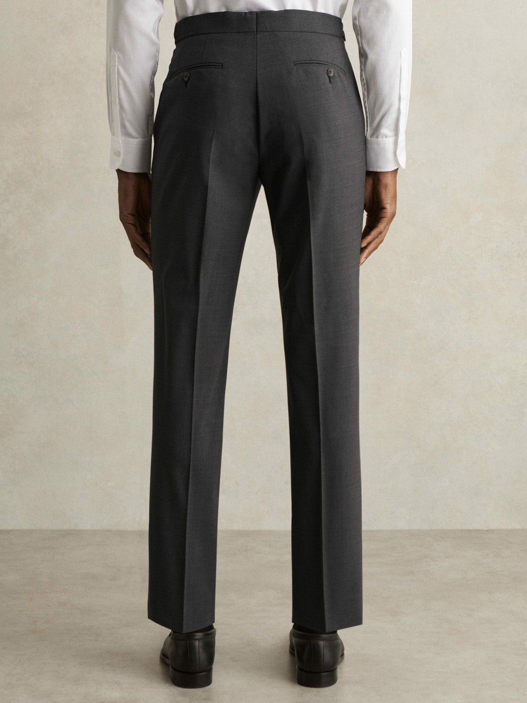 Slim-Fit Wool-Blend Suit Trousers Grey | Men