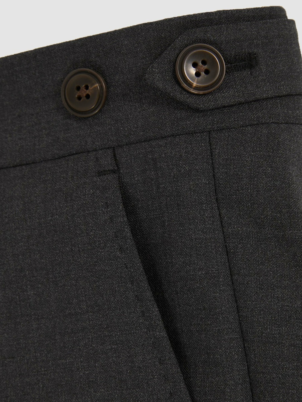 Slim-Fit Wool-Blend Suit Trousers Grey | Men
