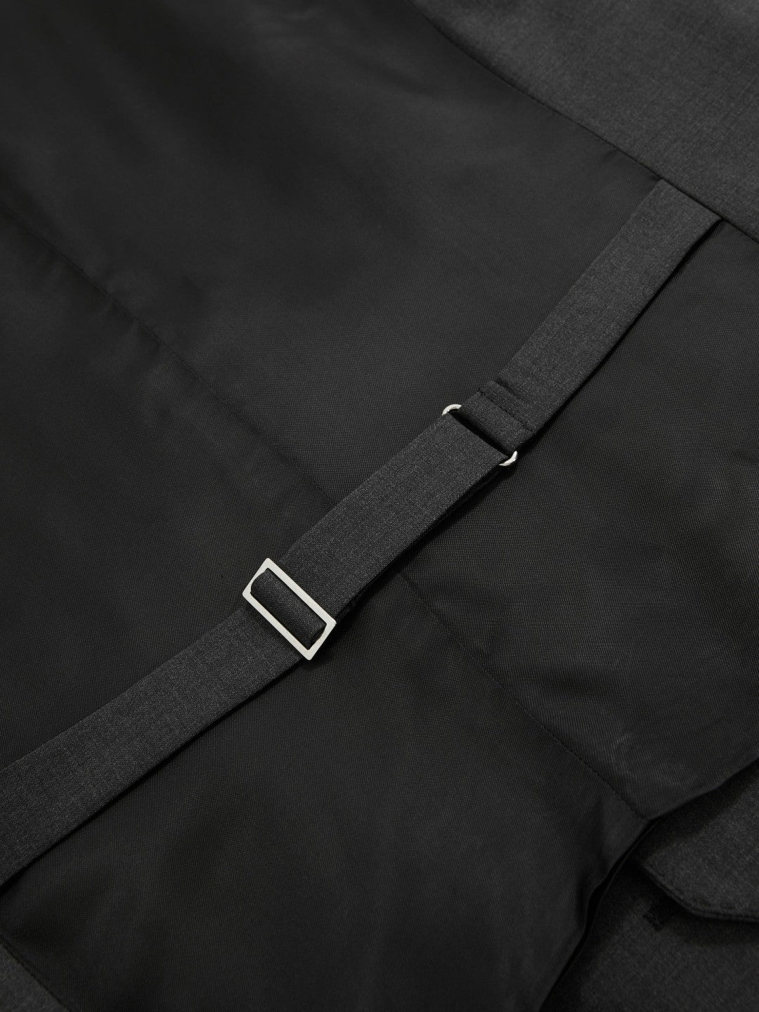 Wool-Blend Slim-Fit Waistcoat Grey | Men