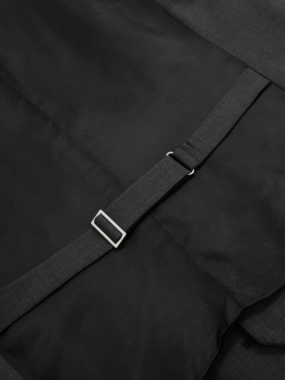 Wool-Blend Slim-Fit Waistcoat Grey | Men