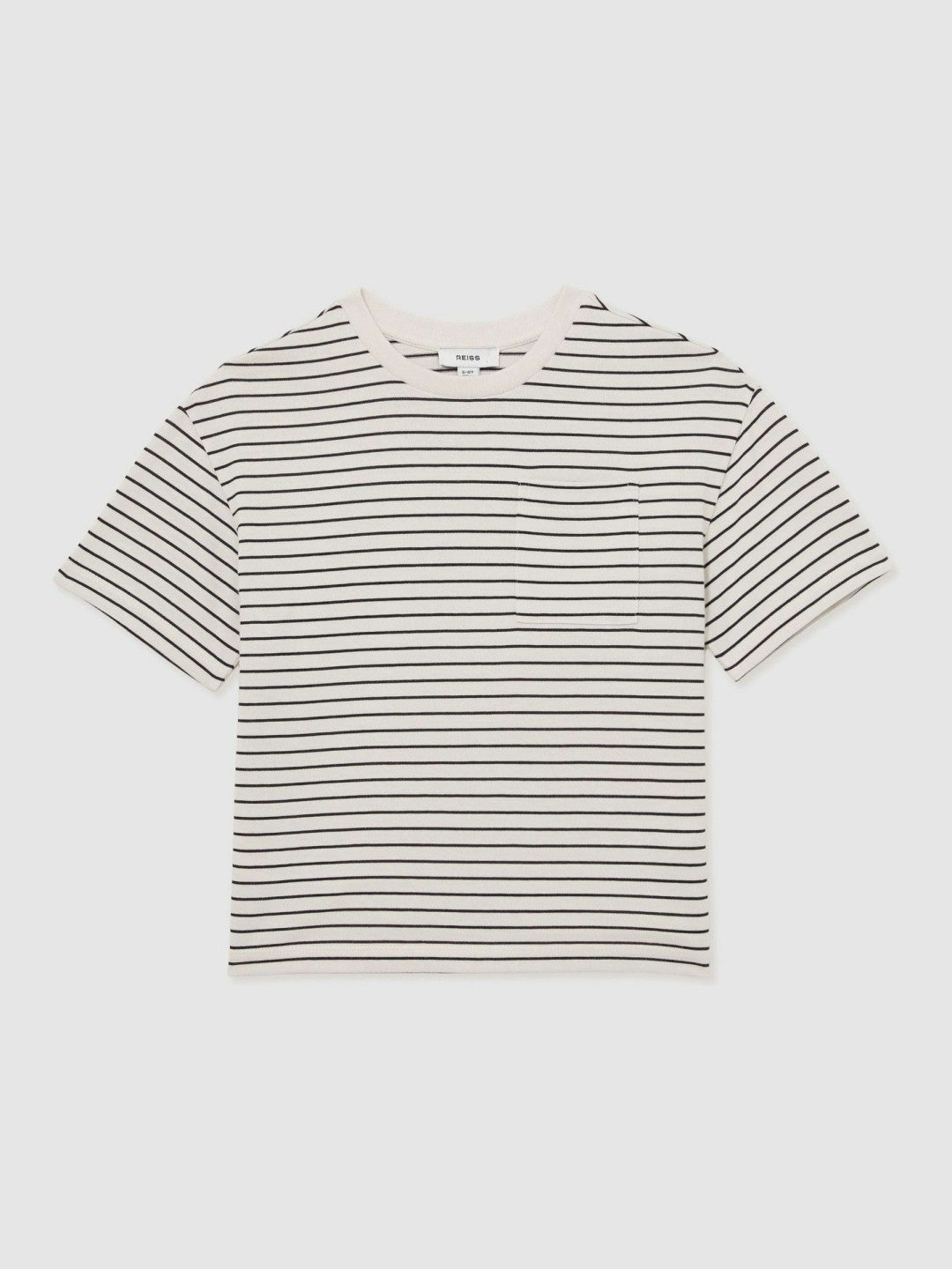 3-9 yrs Cotton-Blend Stripe T-Shirt White/Navy | Children & Baby