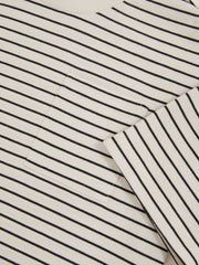 9-13 yrs Cotton-Blend Stripe T-Shirt White/Navy | Children & Baby