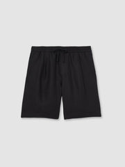 Linen Drawstring Shorts Navy | Men