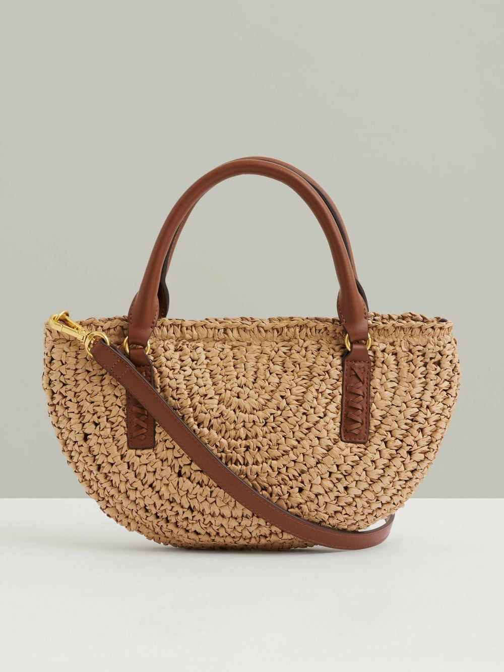 Raffia Woven Cross-body Bag Natural | Women