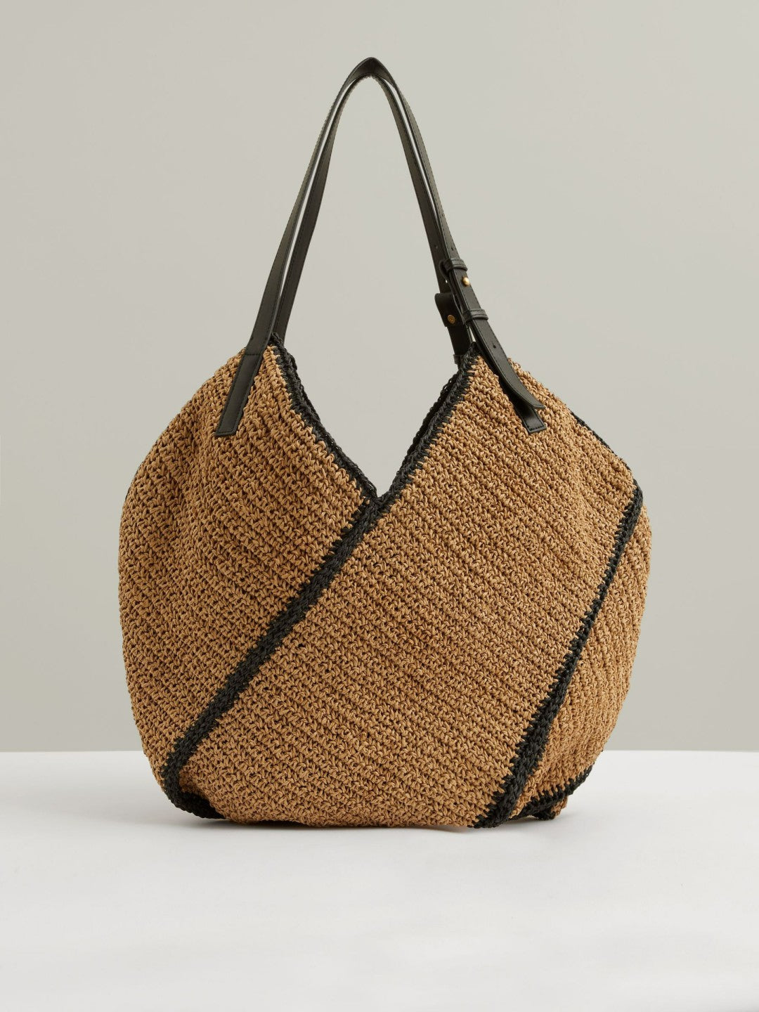 Raffia Ruffle Tote Bag Natural | Women