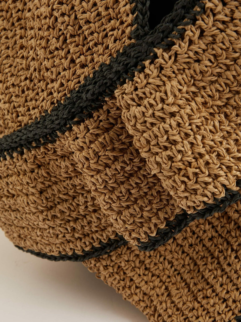 Raffia Ruffle Tote Bag Natural | Women