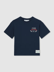 3-9 yrs SmileyWorld Oversize T-Shirt Navy | Children & Baby