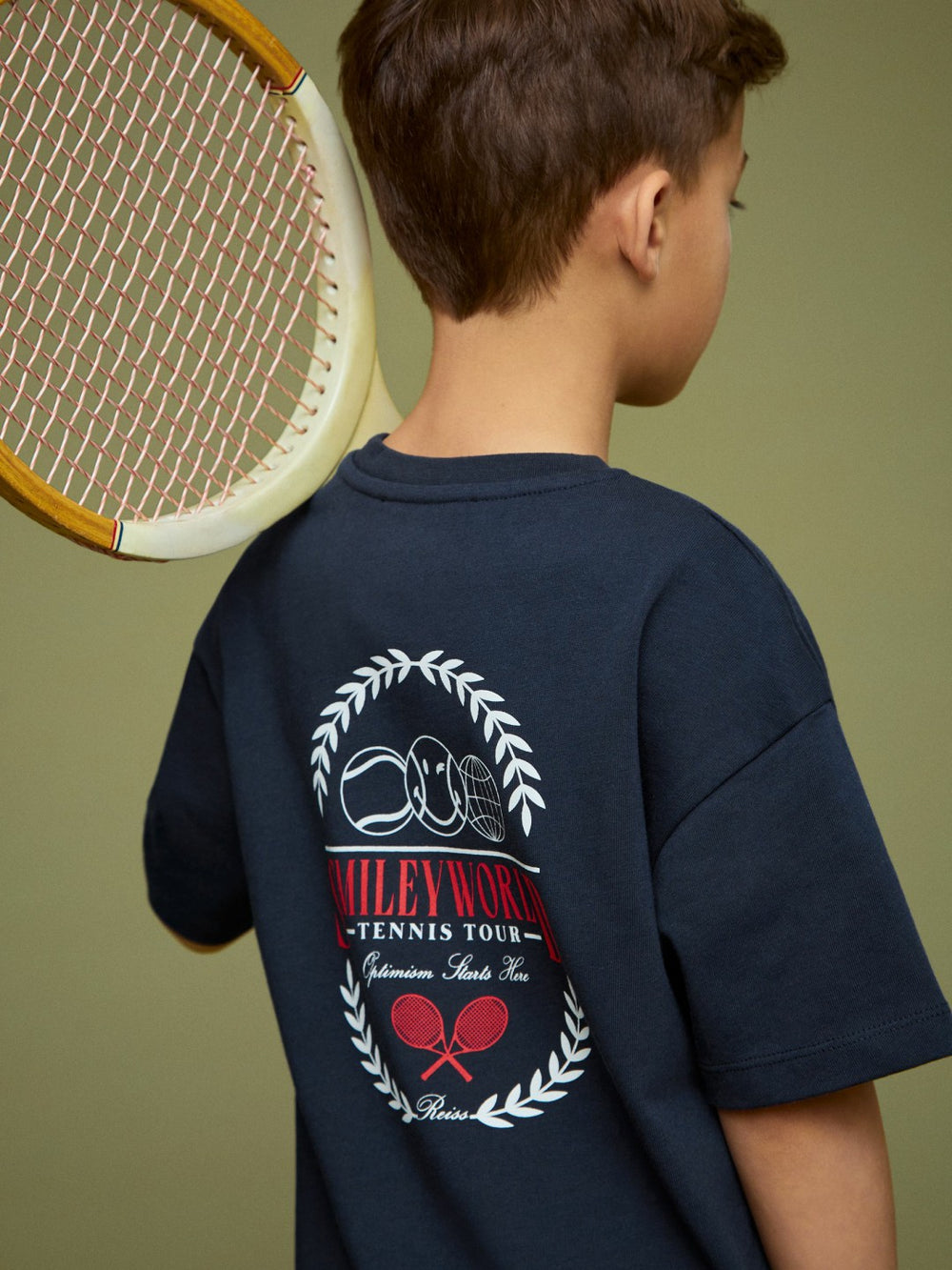 3-9 yrs SmileyWorld Oversize T-Shirt Navy | Children & Baby