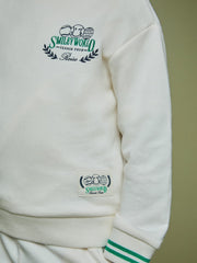 3-9 yrs SmileyWorld Logo Sweatshirt Unisex Fit White | Children & Baby