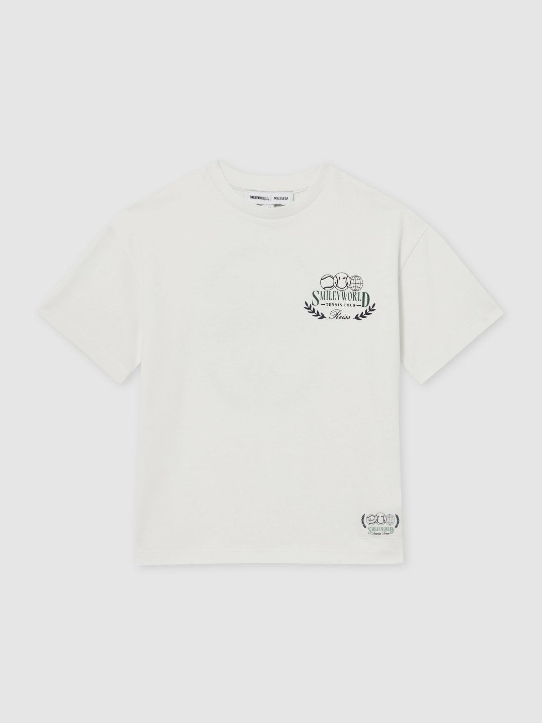 3-9 yrs SmileyWorld Oversize T-Shirt White | Children & Baby