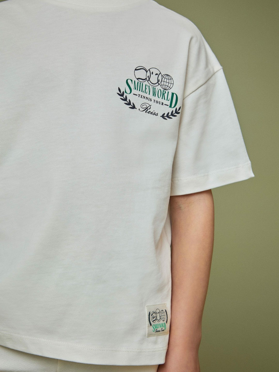 3-9 yrs SmileyWorld Oversize T-Shirt White | Children & Baby