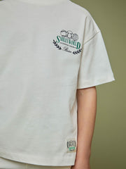 3-9 yrs SmileyWorld Oversize T-Shirt White | Children & Baby