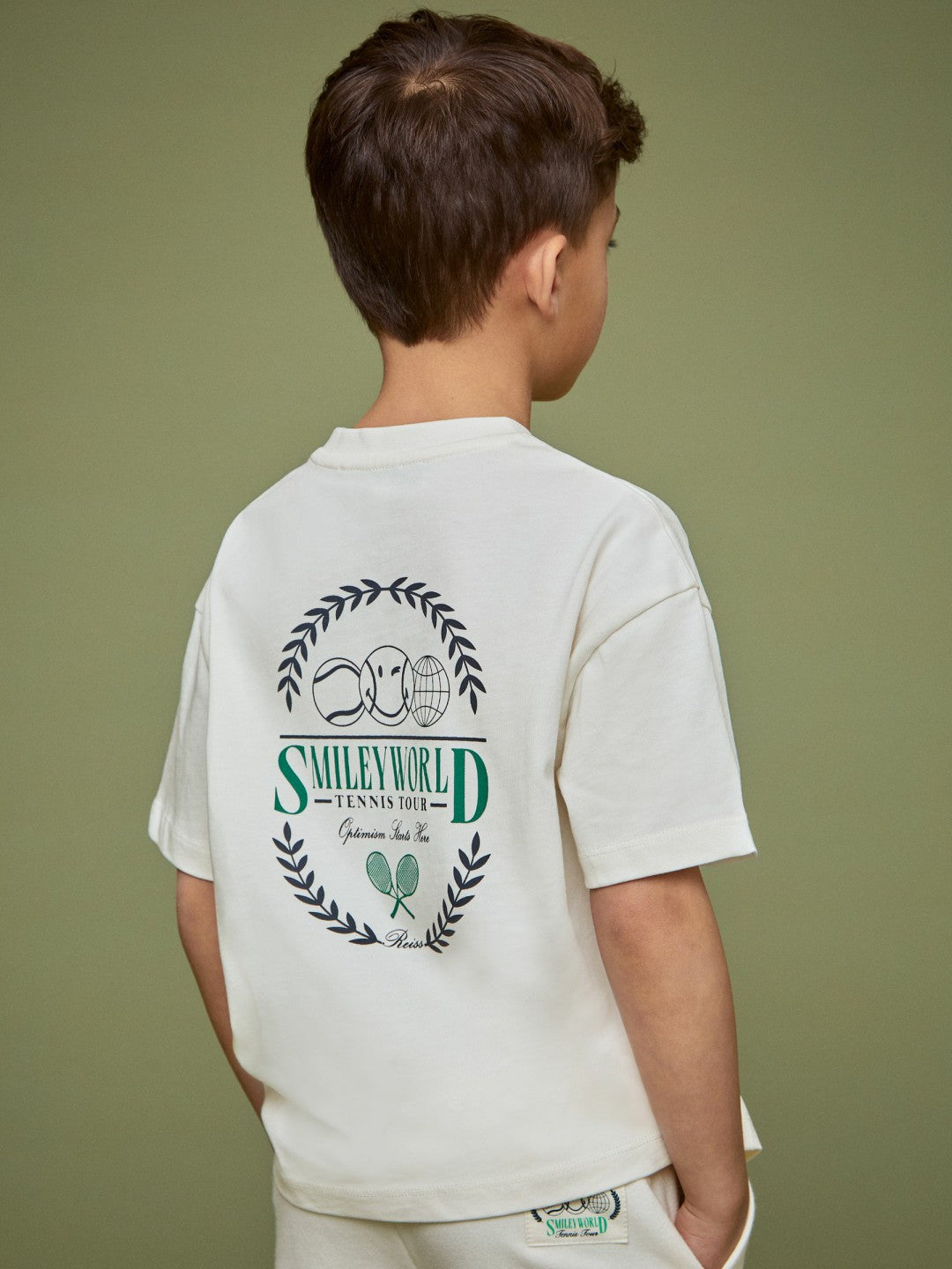 3-9 yrs SmileyWorld Oversize T-Shirt White | Children & Baby
