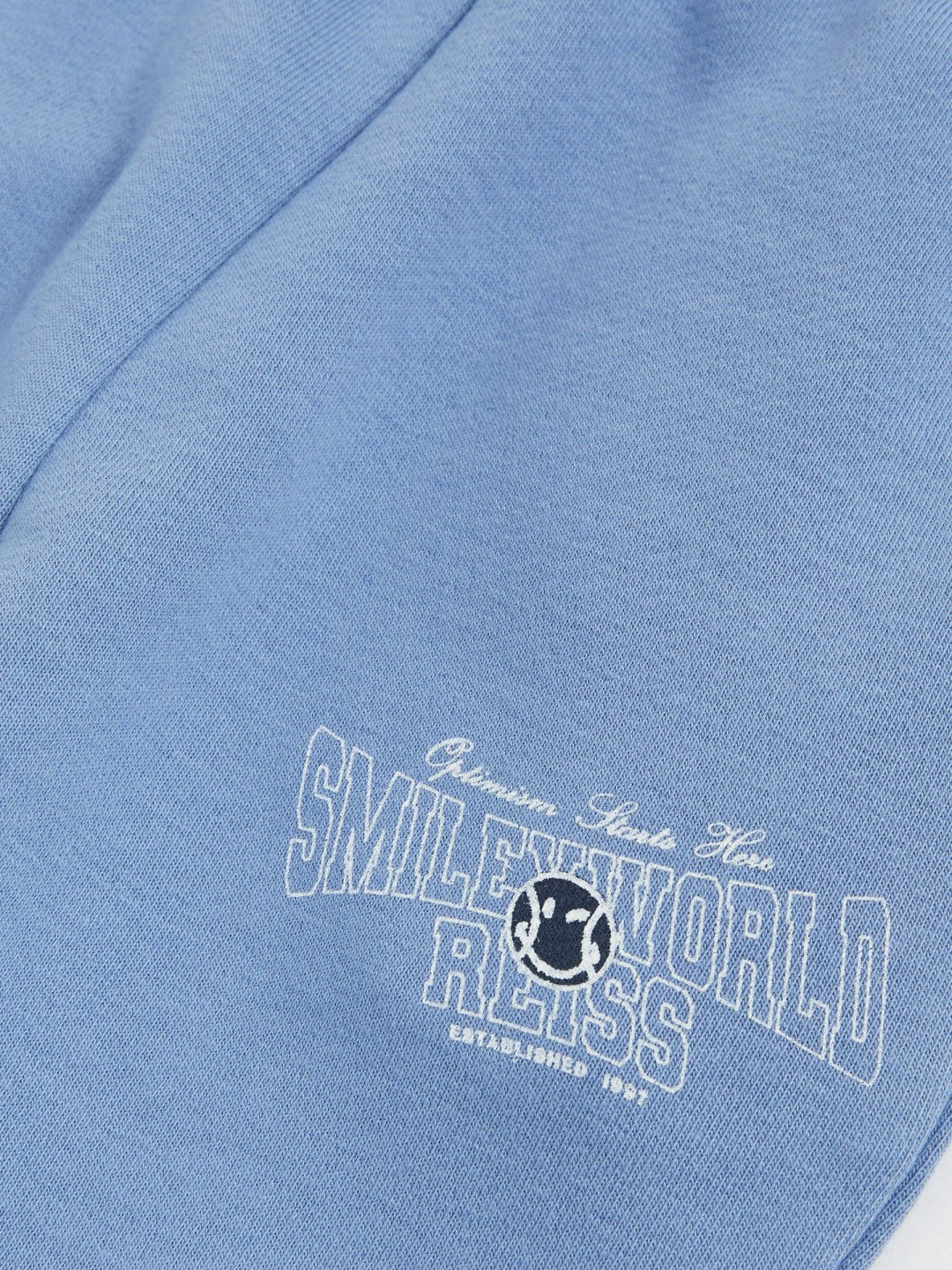 3-9 yrs SmileyWorld Cuffed Joggers Unisex Fit Blue | Children & Baby
