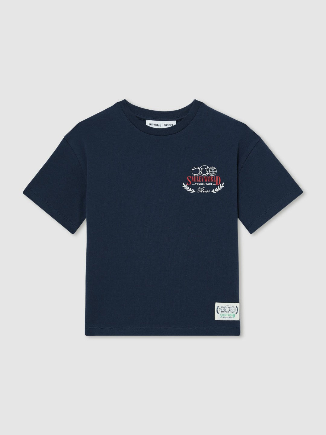 13-14 yrs SmileyWorld Oversize T-Shirt Navy | Children & Baby