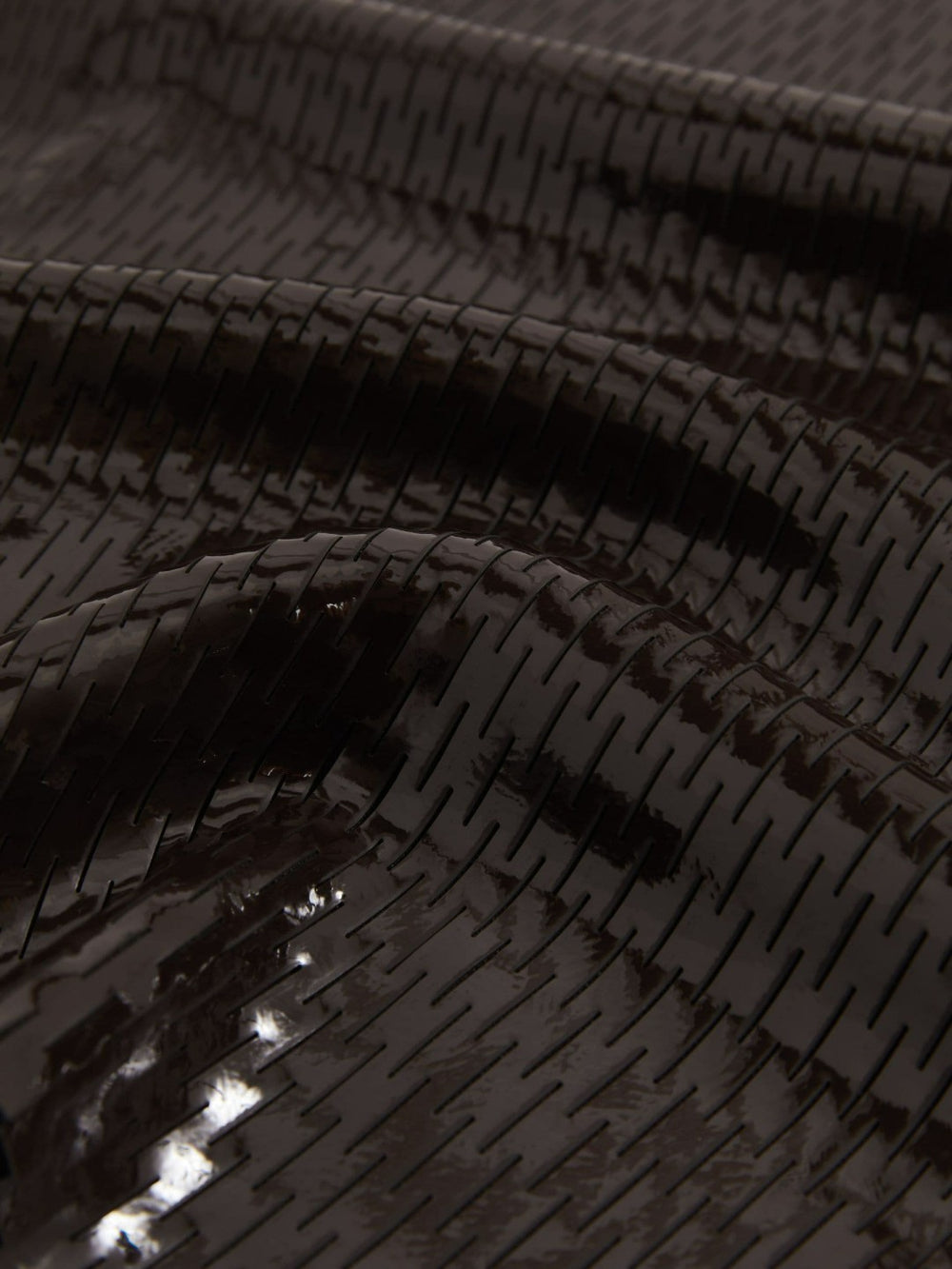 Atelier Laser-Cut Pencil Skirt Chocolate | Women