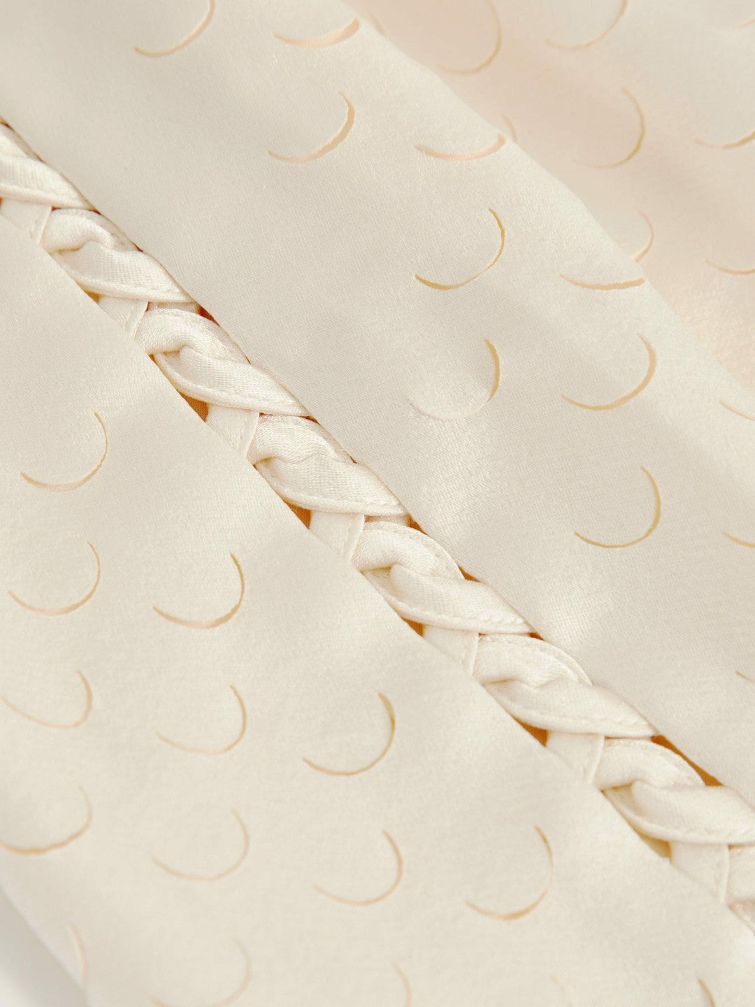 Laser Cut Drawstring Shorts White | Women
