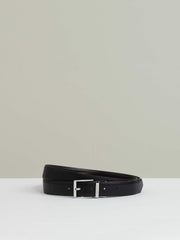 Reversible Leather Belt with Interchangeable Buckle Black/Brown | Men