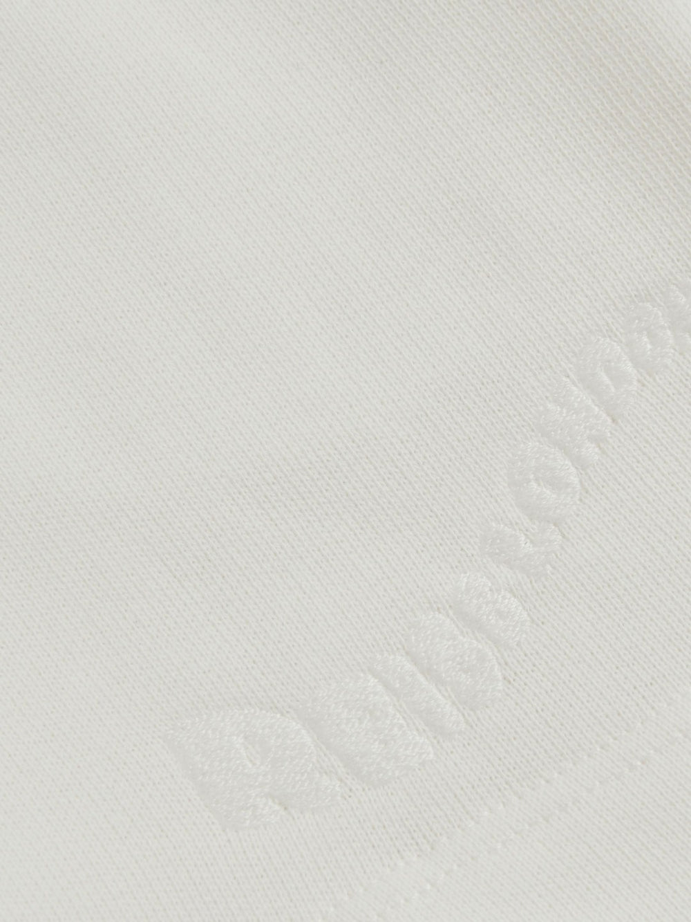 9-13 yrs Cotton Brand-Embroidered Shorts Off White | Children & Baby