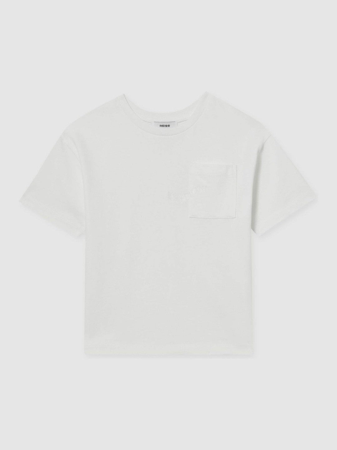 3-9 yrs Cotton Palm-Embroidery Oversize T-Shirt Off White | Children & Baby