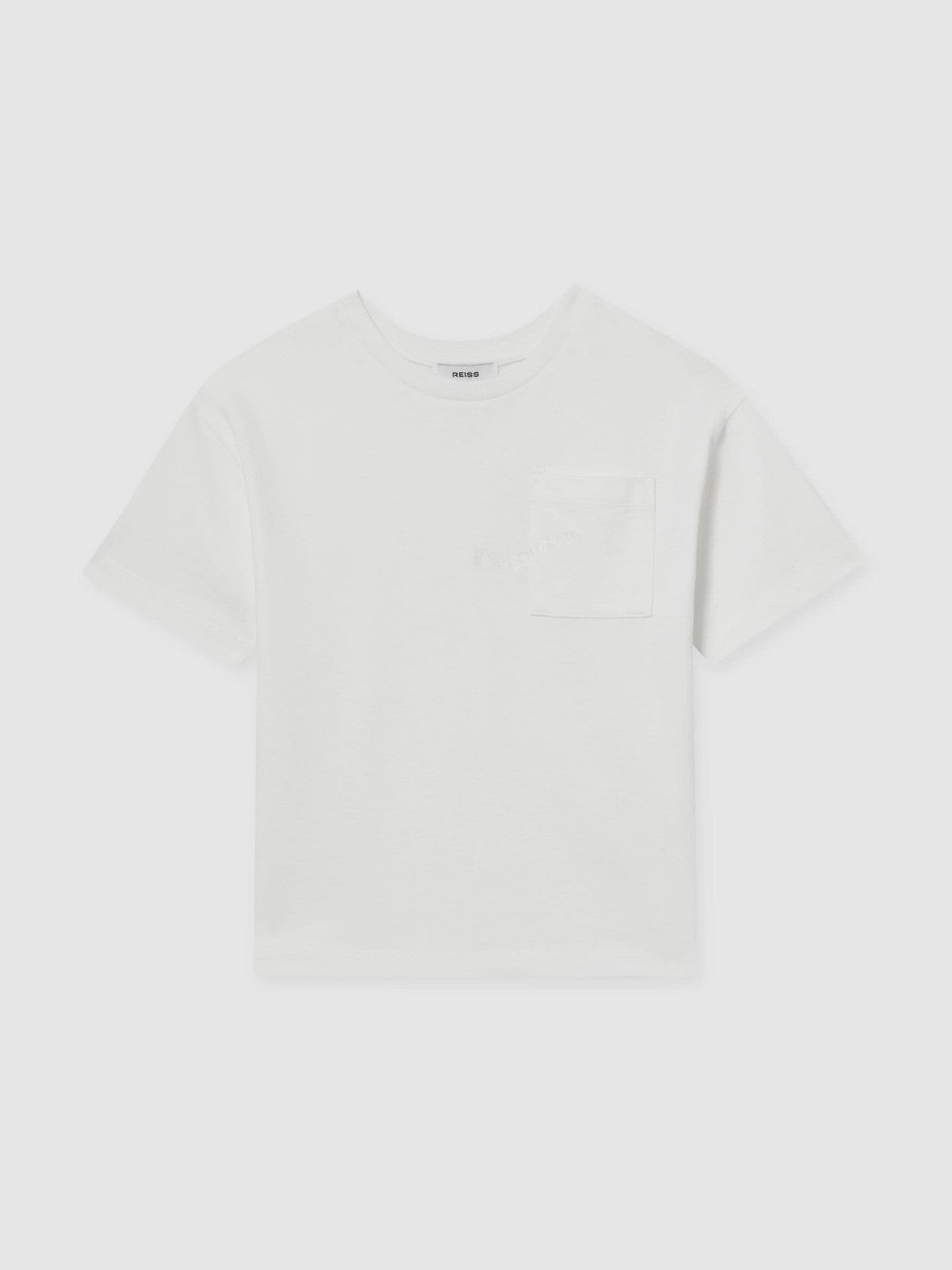 13-14 yrs Cotton Palm-Embroidery Oversize T-Shirt Off White | Children & Baby