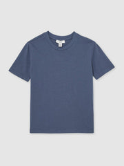 9-13 yrs Crew Neck T-Shirt Ocean Blue | Children & Baby