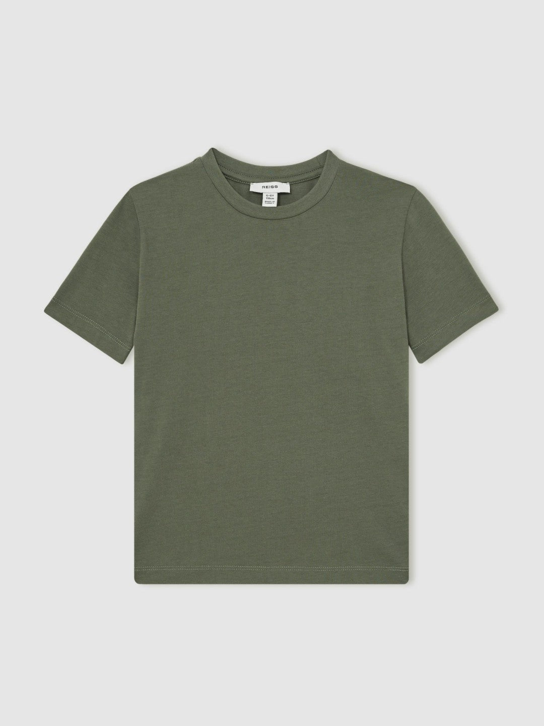 9-13 yrs Crew Neck T-Shirt Dark Sage | Children & Baby
