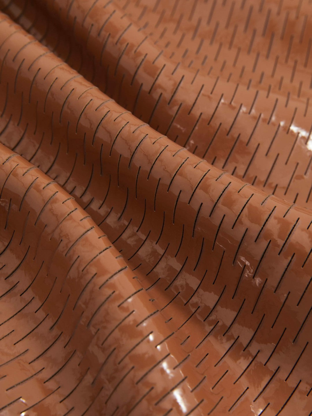 Atelier Laser-Cut Pencil Skirt Tan | Women